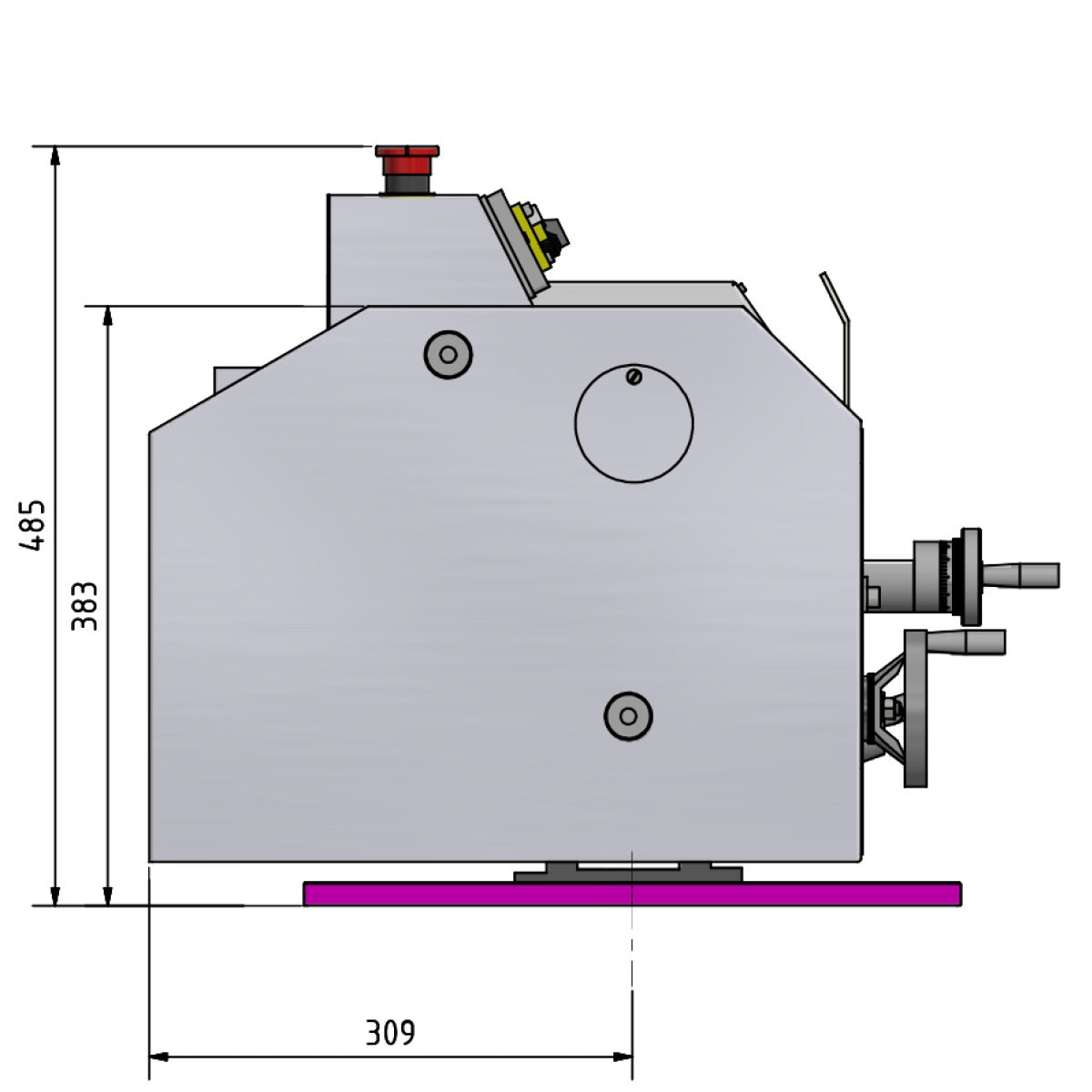 OPTIMUM Drehmaschine OPTIturn TU 2406 (230 V) SM-3420350
