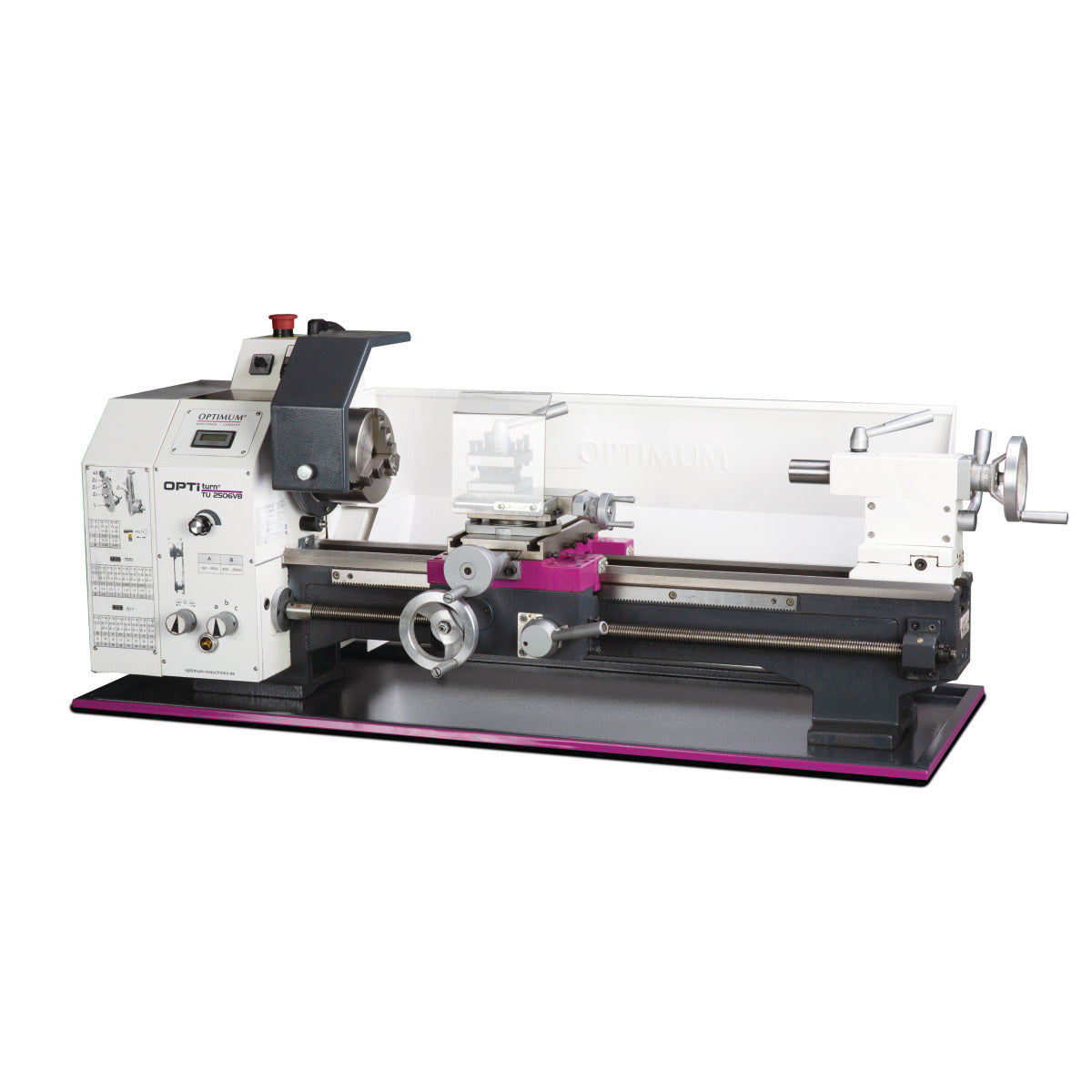 OPTIMUM Leitspindeldrehmaschine OPTIturn TU 2506VB SM-3425010