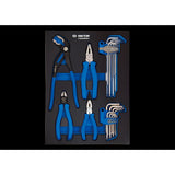 KING TONY Profi-Werkzeuge - Inbusset, mit Zange, EVAWAVE - 22 tlg. 990222MRE01