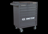 KING TONY Profi-Werkzeuge - Werkzeugwagen mit 7 Schubladen - grau ST874347BPG