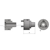 Optimum Spannzangenfutter 5C - Nr. 4 - SM-3441554