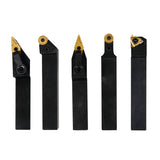 OPTIMUM Drehmeißel-Satz  HM 16 mm, 5-teilig – Ausführung 1 SM-3441610