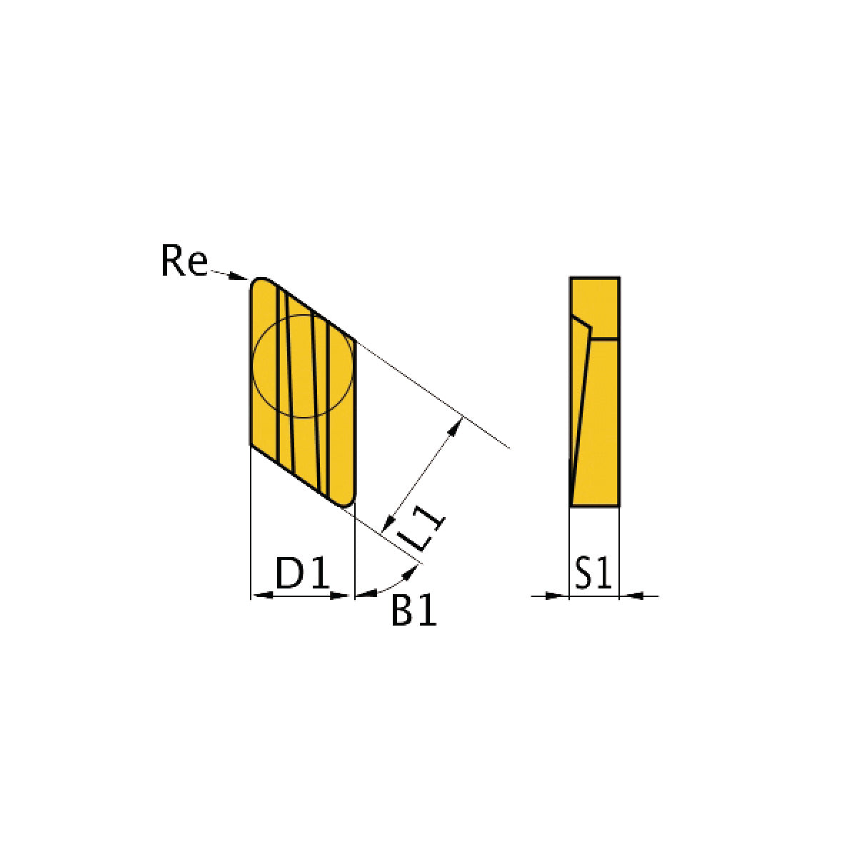 Optimum HM-Ersatzwendeplatten ISO KNUX160405R - SM-3441754