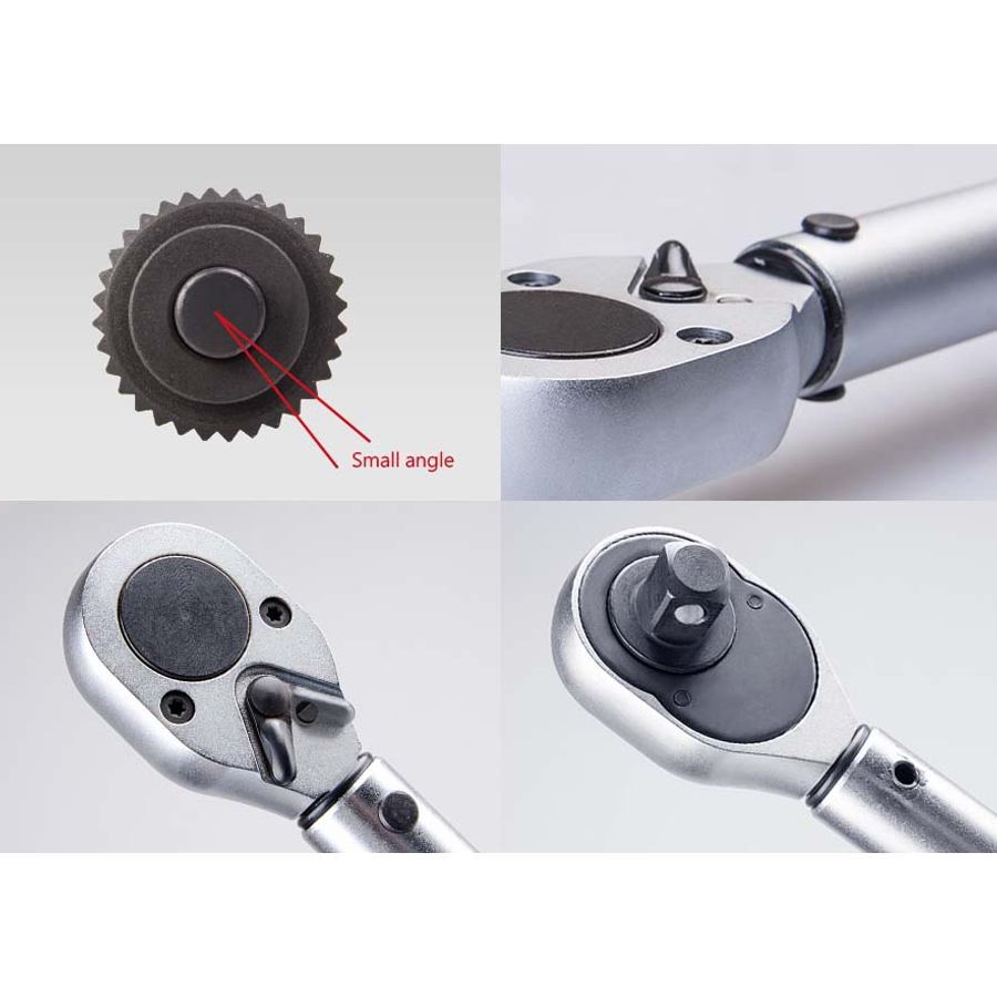 KING TONY Profi-Werkzeuge - Profi Drehmomentschlüssel Fixierte Ratsche 1/2" 344231A