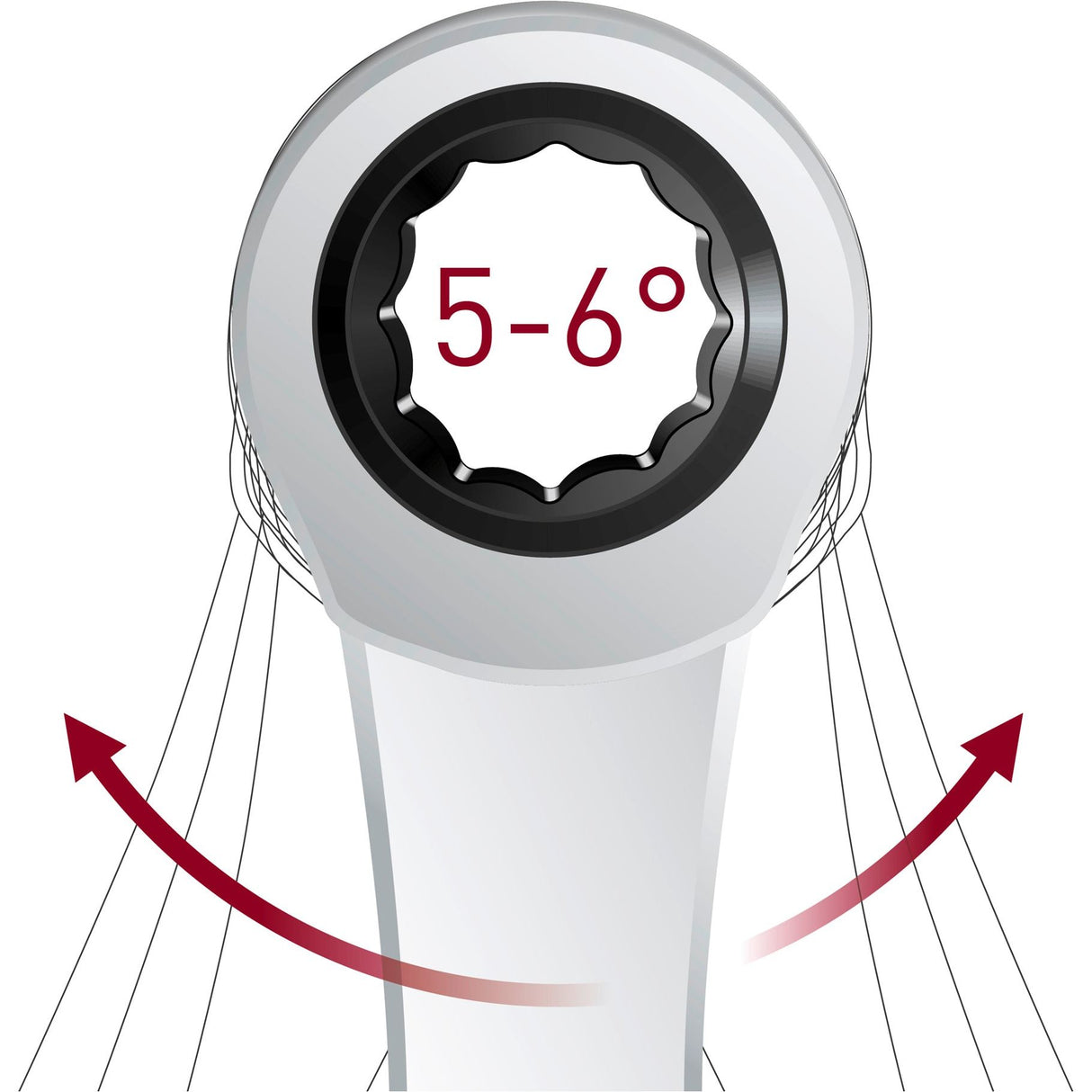 Kraftwerk PRO LINE CLICKRAFT Ringratschen-Maulschlüssel 46 mm