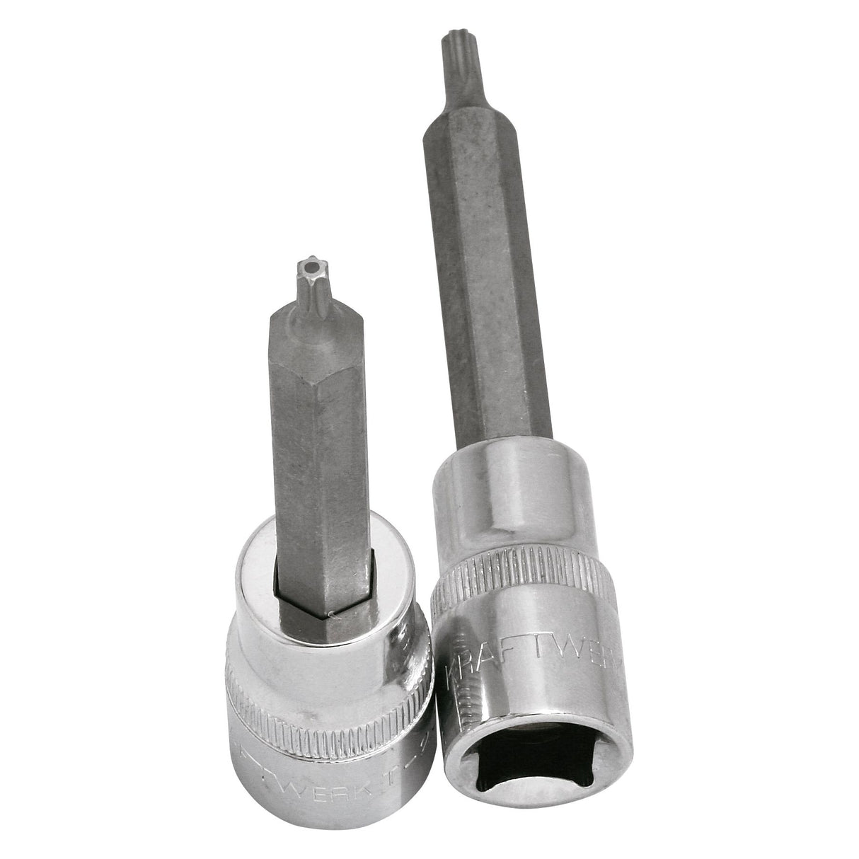 Kraftwerk PRO LINE 1/2" Schraubendreher-Steckschlüsseleinsatz Innen TX, TORX mit Bohrung, 200 mm lang, TS40