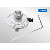 KING TONY Profi-Werkzeuge - 3/4" Drehwinkel-Messgerät mit Magnetarm 34660A