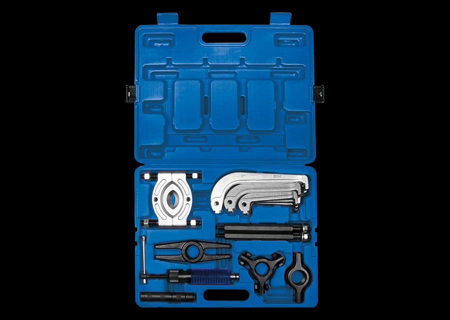 KING TONY Profi-Werkzeuge - 1/2" Hydraulischer Abzieher-Set - 25 tlg. 9BA01