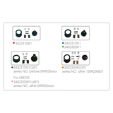 KING TONY Profi-Werkzeuge - Profi Drehmomentschlüssel Fixierte Ratsche 1/2" 344232A