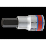 KING TONY Profi-Werkzeuge - 1/2" 6-Kant Bitsteckschlüssel, Zoll - 3/8" 402512S