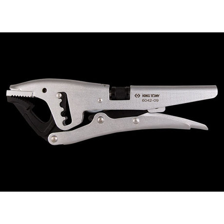 KING TONY Profi-Werkzeuge - Gripzange mit kurzen Backen - Ø 55 mm 604209