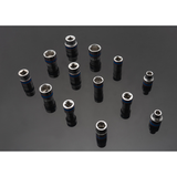 KING TONY Profi-Werkzeuge - 3/8" Steckschlüssel-Set, metrisch, Steckleiste - 13 tlg. 3513MR