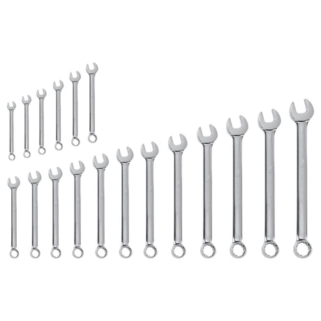 Kraftwerk PRO LINE Ring-Maulschlüssel-Satz, 5,5 - 22 mm, 18-tlg