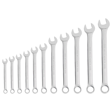 Kraftwerk PRO LINE Ring-Maulschlüssel-Satz 3/8"-1", 11-tlg