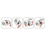 KING TONY Profi-Werkzeuge - Verstellbarer Schraubenschlüssel, metrisch - 32 mm 363110R