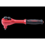 KING TONY Profi-Werkzeuge - 1/4" Ratsche, isoliert 150mm 2771VE55