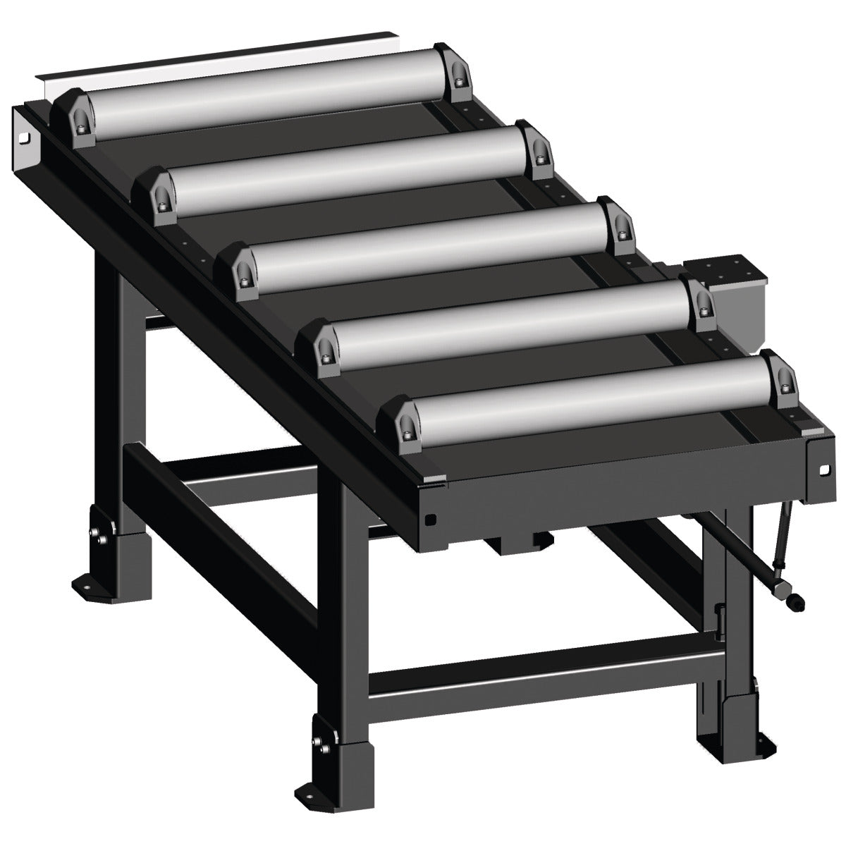 Metallkraft Rollenbahn 2000 x 600 mm - Art. 3649043
