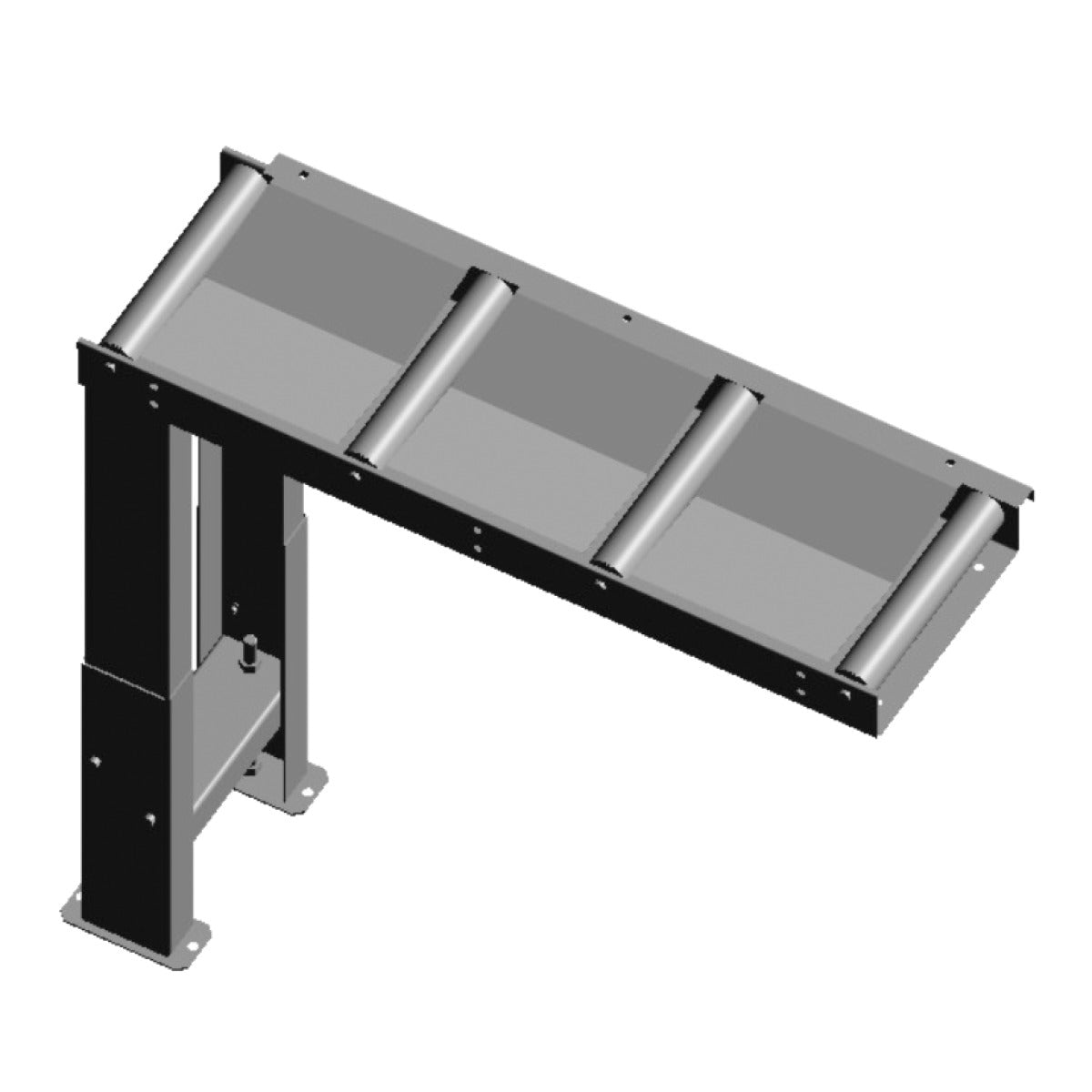 Metallkraft Rollenbahn 1000 x 290 mm - Art. 3649076
