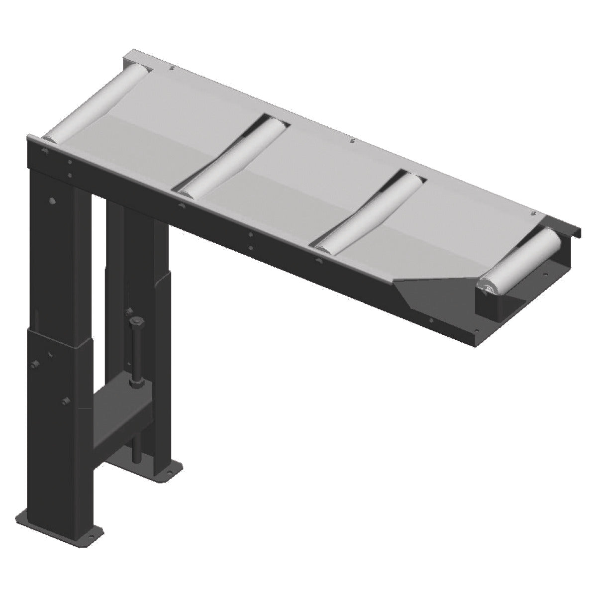 Metallkraft Verbindungsrollenbahn 1000 x 290 mm, Zufuhrseite - Art. 3649220