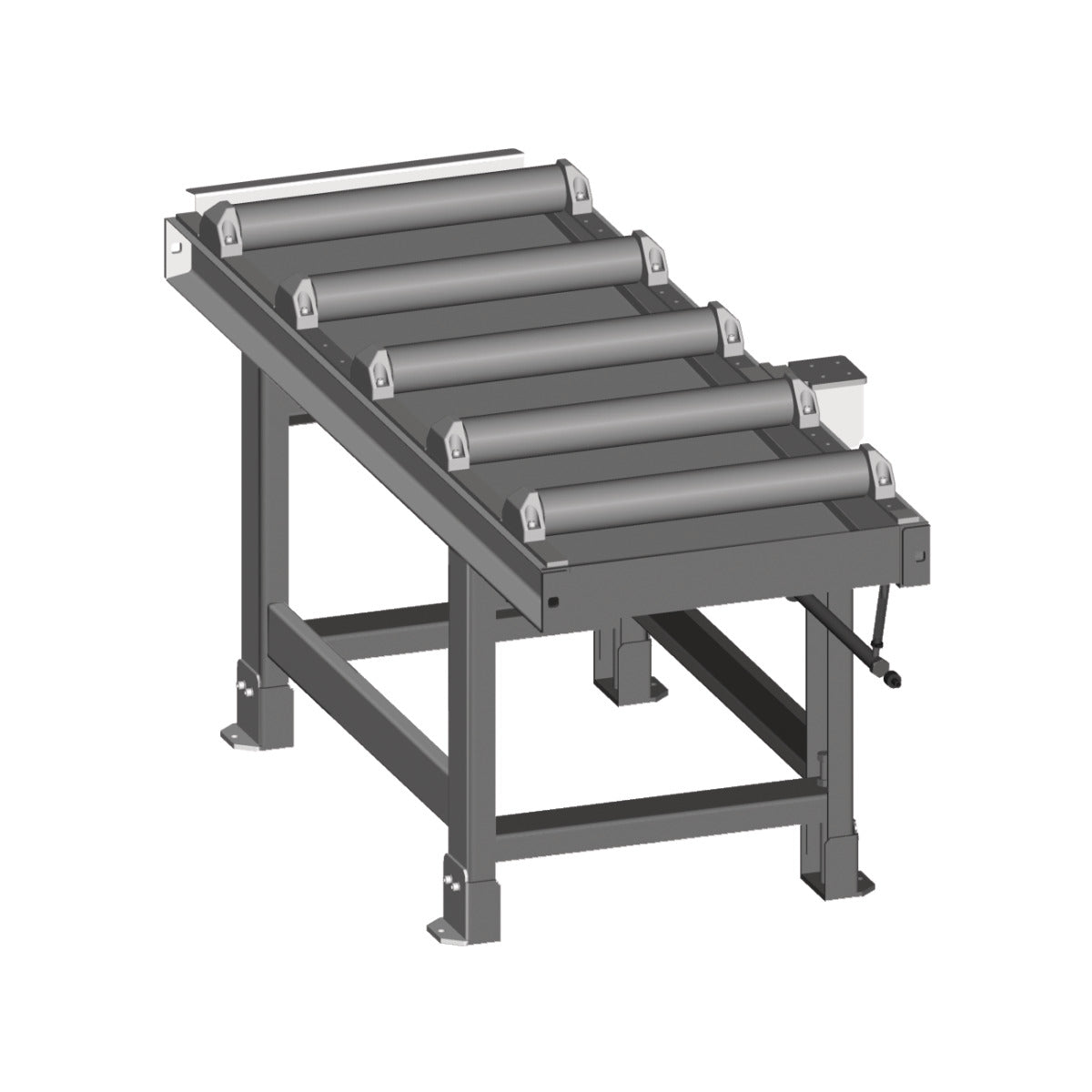 Metallkraft Rollenbahn 2000 x 600 mm, 2500 kg/m - Art. 3649253