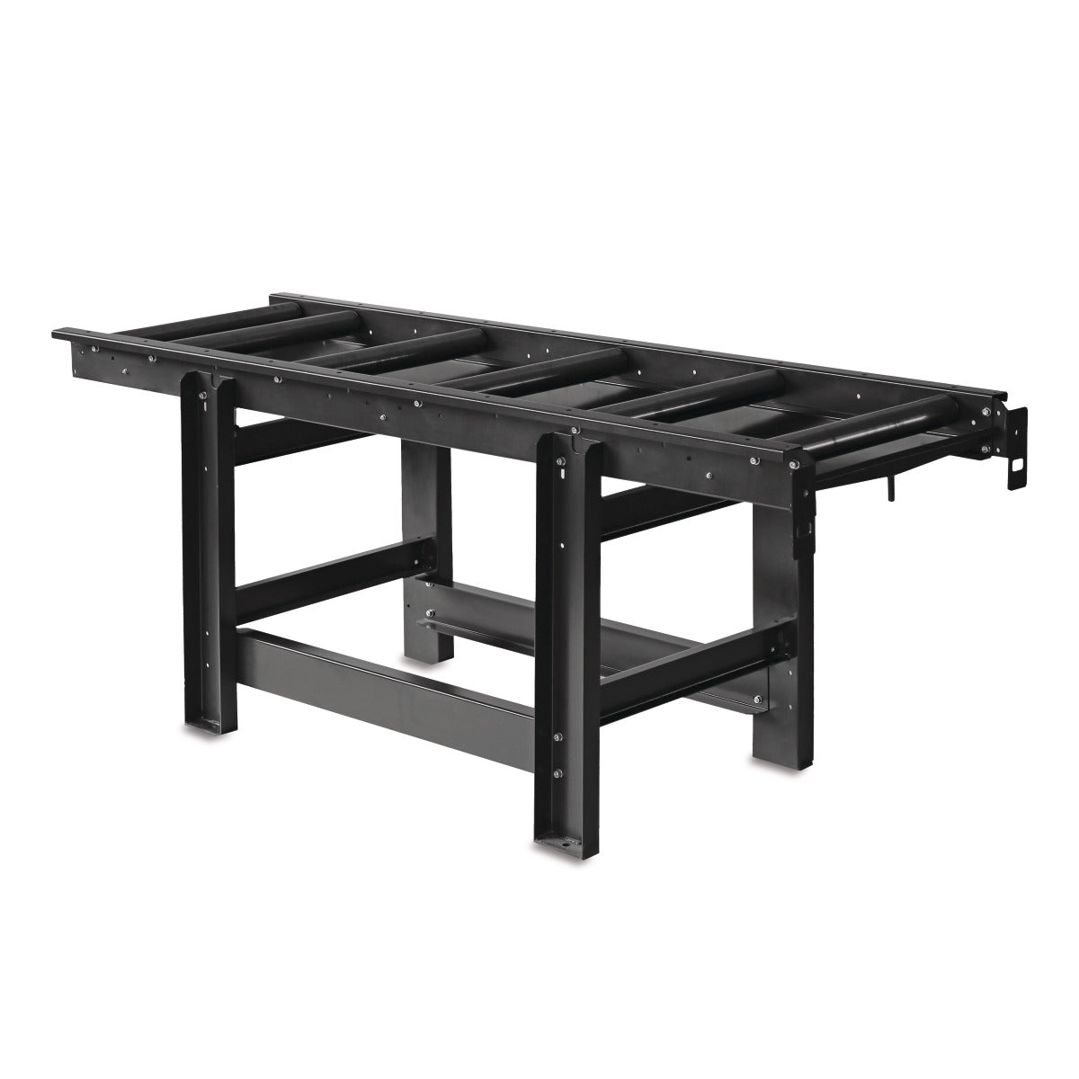 Metallkraft Rollenbahn 2000 x 520 mm, 6 Rollen - Art. 3649350