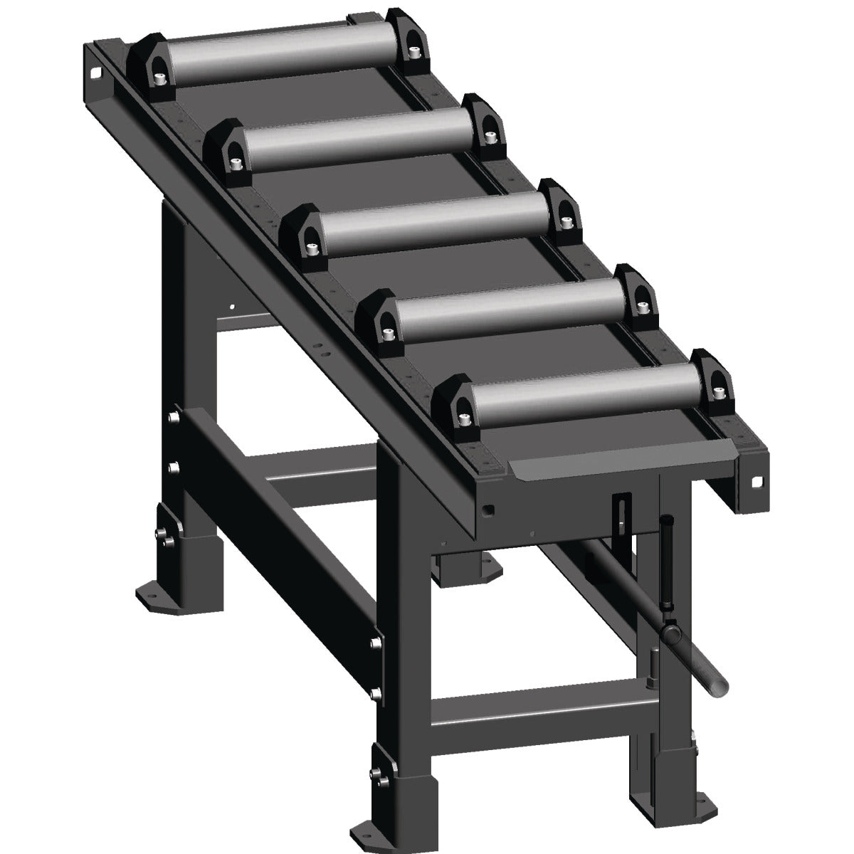Metallkraft Rollenbahn 2000 x 350 mm - Art. 3649701