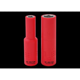 KING TONY Profi-Werkzeuge - 3/8" Steckschlüssel, lang, isoliert 12mm 3235VE12M
