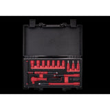 KING TONY Profi-Werkzeuge - 3/8" Steckschlüssel-Set, isoliert 14tlg. 35VE01MRV