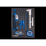 KING TONY Profi-Werkzeuge - Werkzeugsatz für Verkaufständer - 7tlg. 991107MRE01