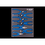 KING TONY Profi-Werkzeuge - Zangen-Set, EVAWAVE - 7 tlg. 940207GPE05