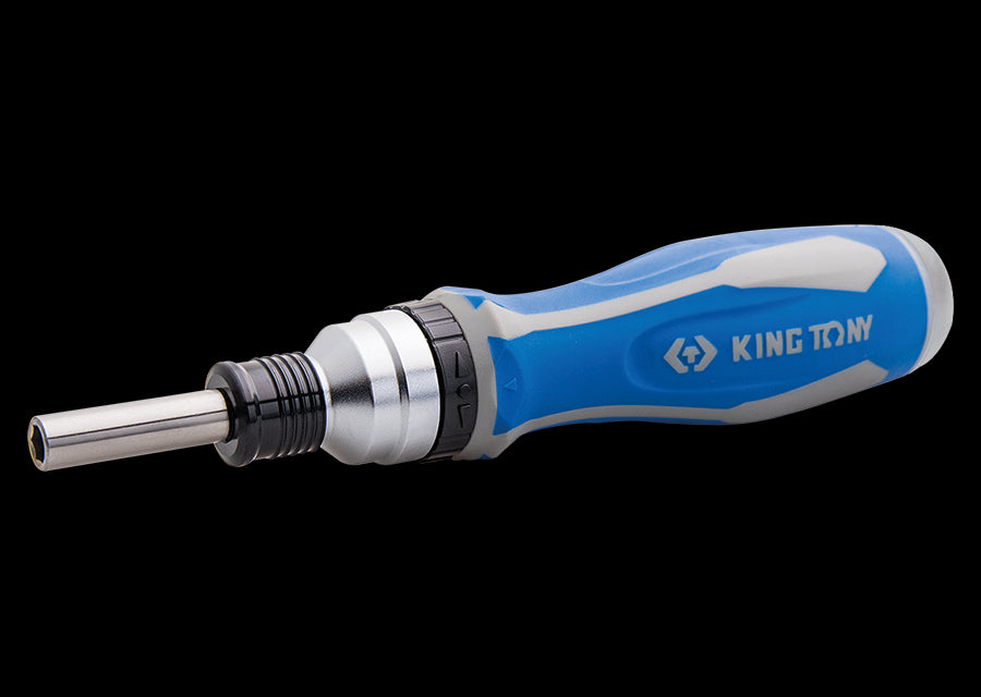 KING TONY Profi-Werkzeuge - Ratschen-Bit-Schraubendreher - 8TLG 32808MR