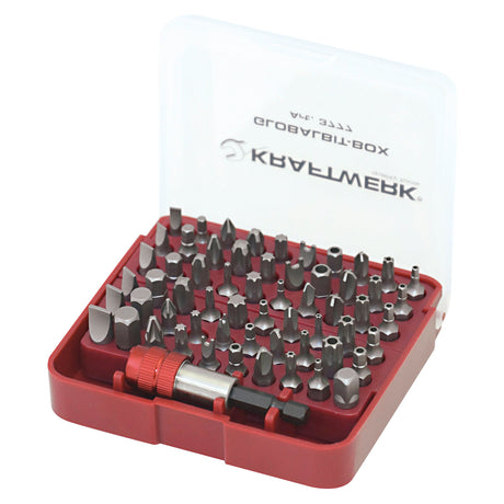 Kraftwerk 1/4" Universal-Bit-Box, 61-tlg