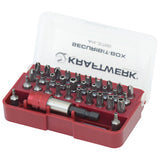 Kraftwerk 1/4" Spezial-Bit-Box, 33-tlg