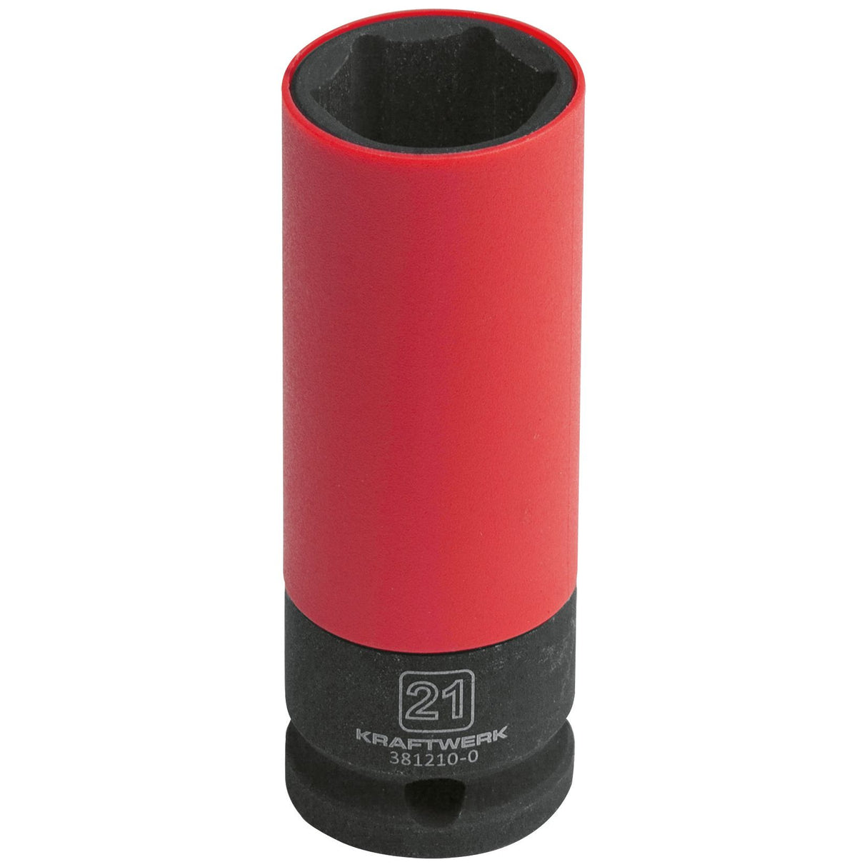 Kraftwerk PRO LINE 1/2" Schlag-Maschinenschrauber Steckschlüsseleinsatz mit Schonhülse Aussen Sechskant, 21 mm