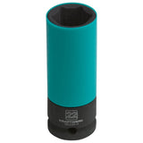 Kraftwerk PRO LINE 1/2" Schlag-Maschinenschrauber Steckschlüsseleinsatz mit Schonhülse Aussen Sechskant, 22 mm