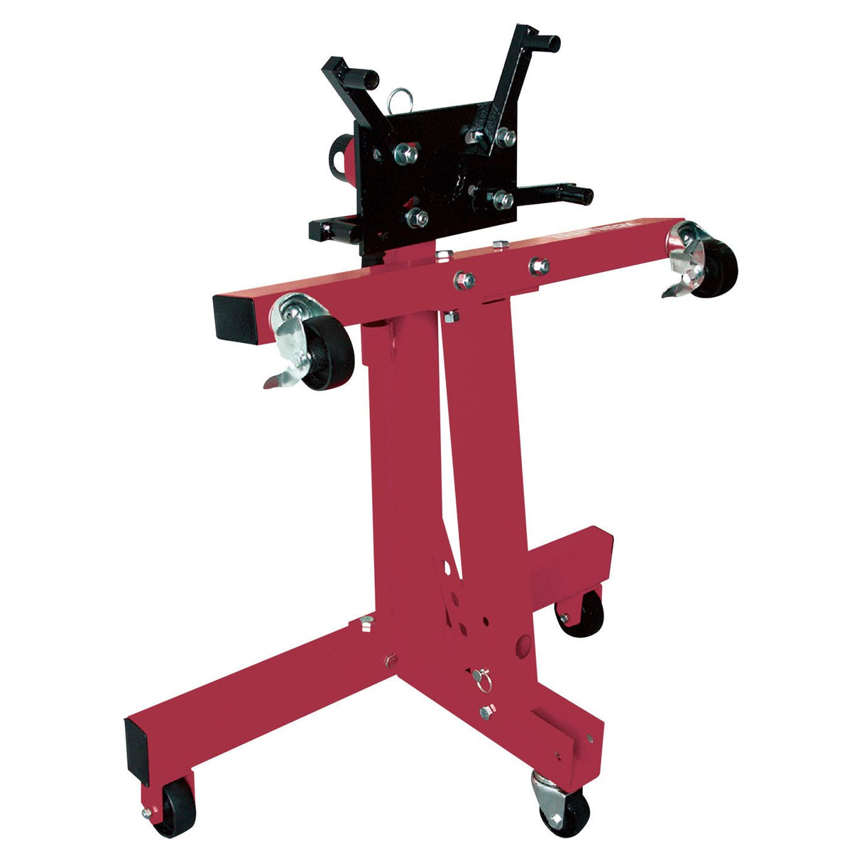 KRAFTWERK Mobiler Motor-Montagebock 680 kg – 360° drehbar & klappbar für effiziente Motorarbeiten - KW-38131