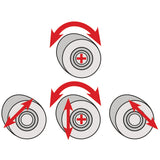 Metallkraft Hydraulische Rundbiegemaschine RBM 4 HMS PRO 2550-180 - Art. 3813357