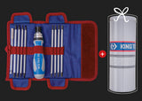 KING TONY Profi-Werkzeuge - Schraubendreher-Set mit umkehrbaren Klingen - 16 tlg. P32526MRN