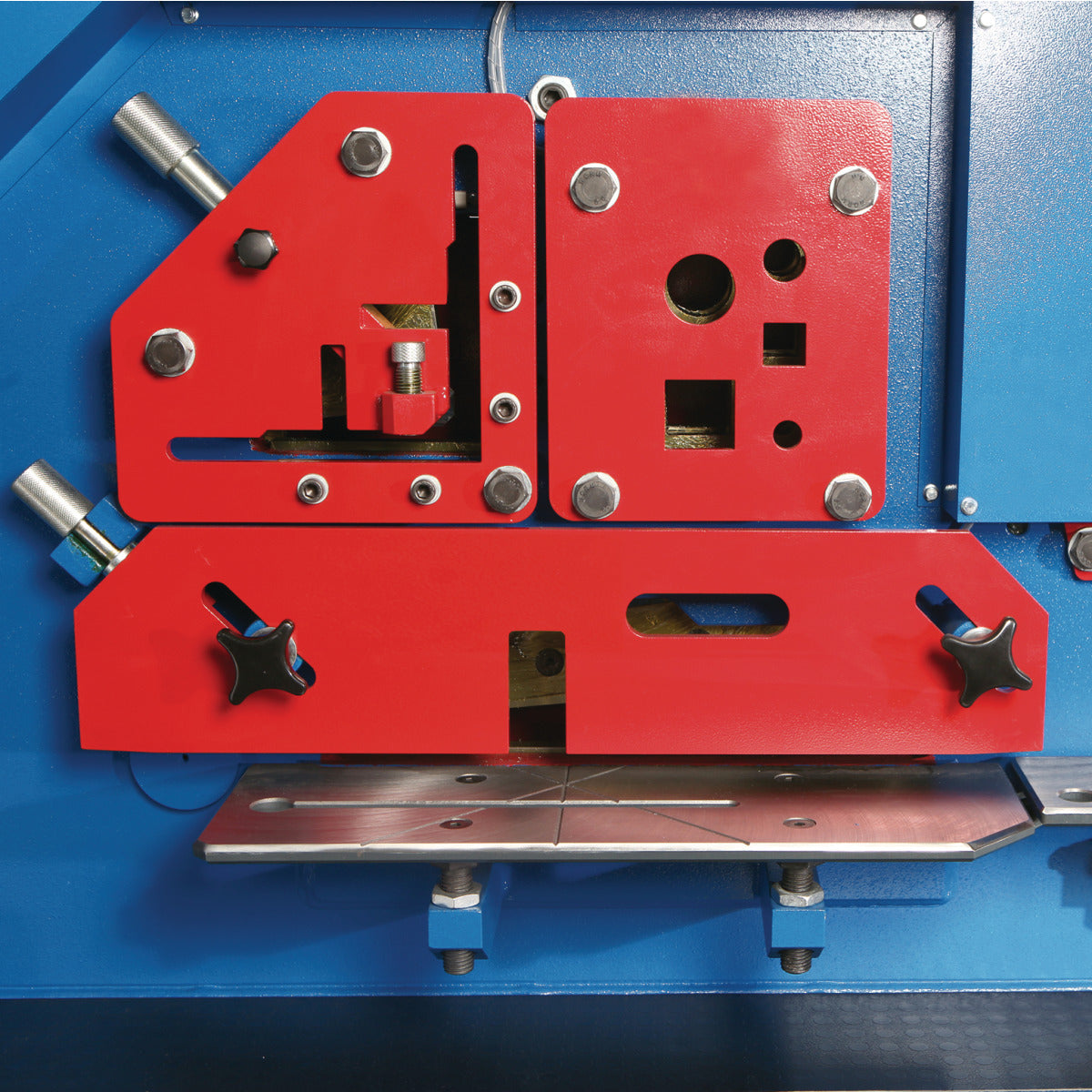 Metallkraft Hydraulische Profilstahlschere/Lochstanze HPS 85 DS - Art. 3819085