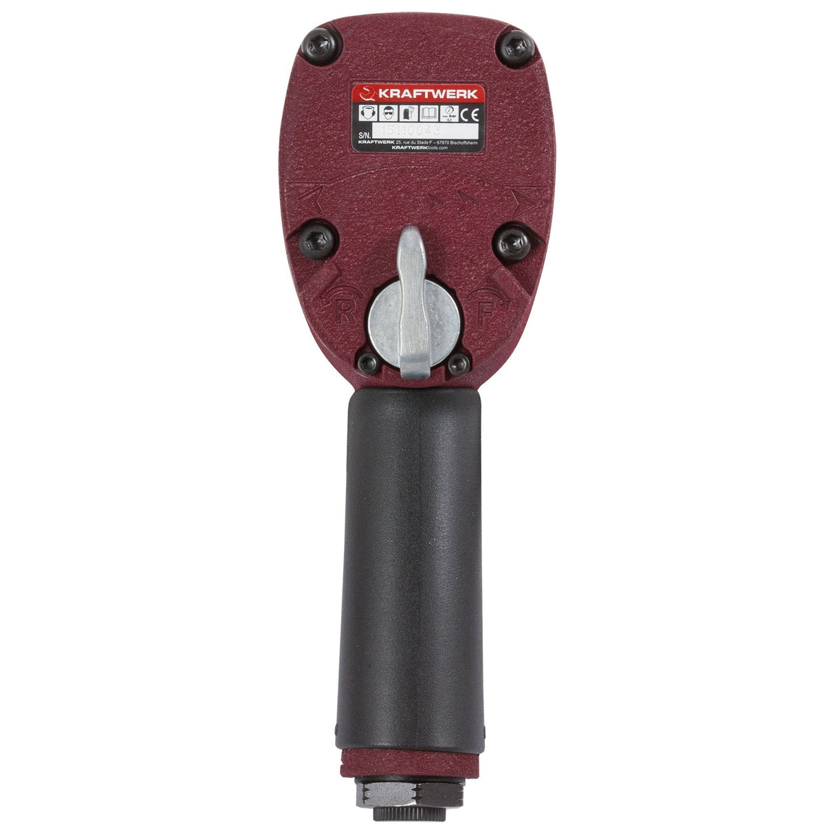 Kraftwerk 1/2" Druckluft-Schlagschrauber, kurze Ausführung, 920 Nm