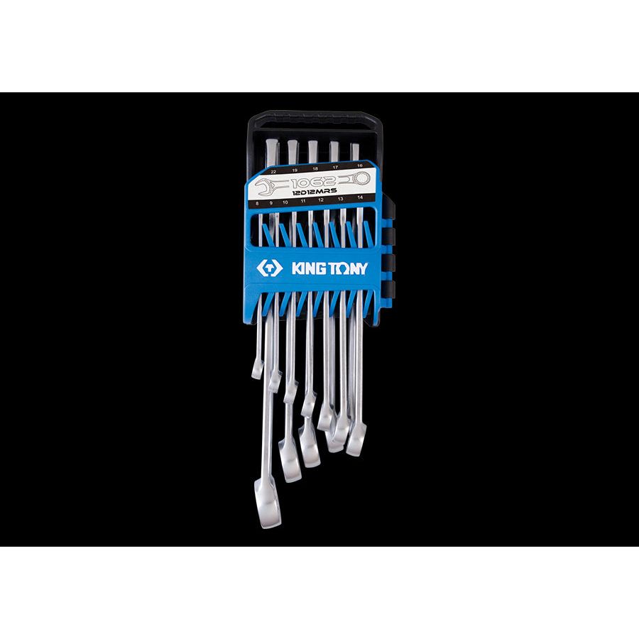 KING TONY Profi-Werkzeuge - Kombischlüssel-Set, metrisch - 12 tlg. 12D12MRS