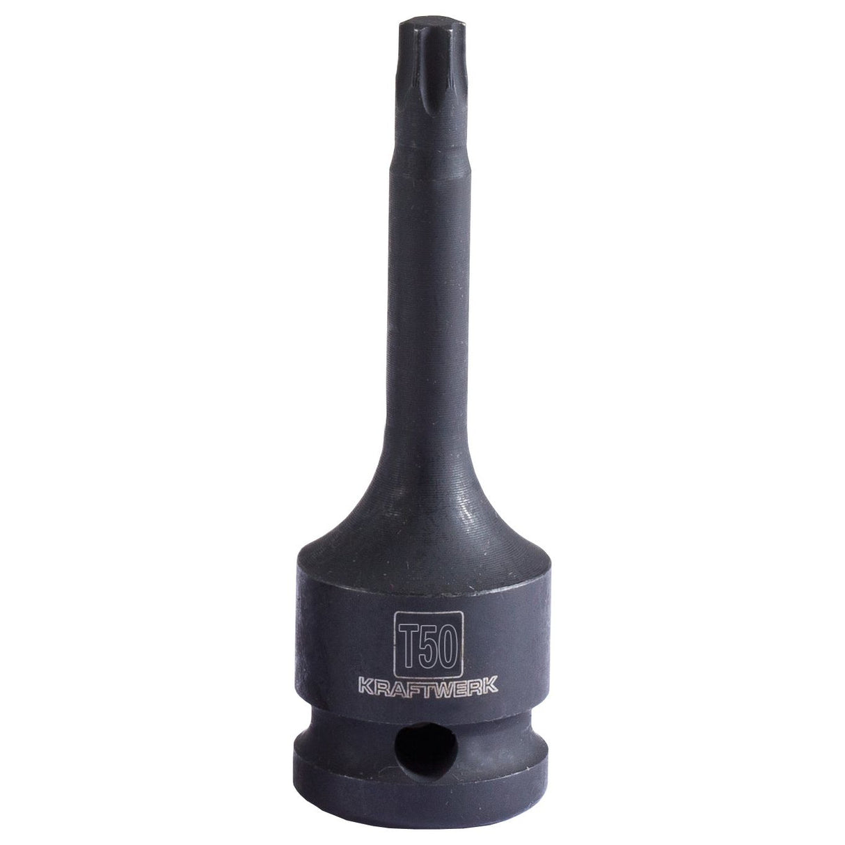 Kraftwerk PRO LINE 1/2" Schlag-Maschinenschrauber Schraubendreher-Steckschlüsseleinsatz Innen TX, TORX, 78 mm lang, T50