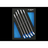 KING TONY Profi-Werkzeuge - Kombi-Schlüssel, metrisch, EVAWAVE - 5 tlg. 912D05MRE