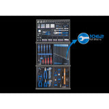 KING TONY Profi-Werkzeuge - 155 Werkzeuge EVAWAVE Einlage 934008MED8