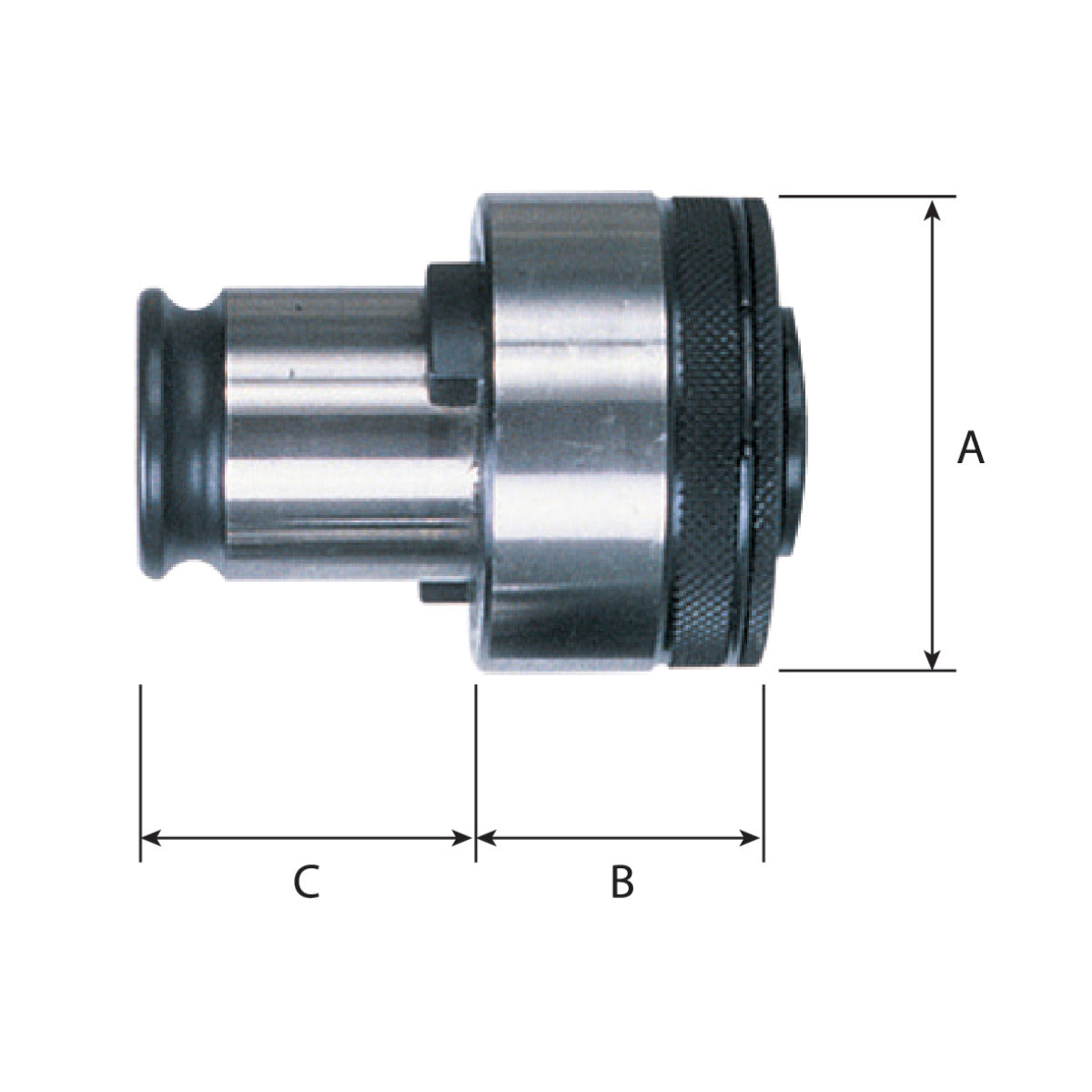 Metallkraft Schnellwechseleinsatz M6/19 - Art. 3876010