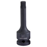 Kraftwerk PRO LINE 1/2" Schlag-Maschinenschrauber Schraubendreher-Steckschlüsseleinsatz Vielzahn XZN, M8