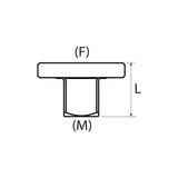 KING TONY Profi-Werkzeuge - Vergrösserer 3/8" x 1/2" extra dünn und magnetisch 3884