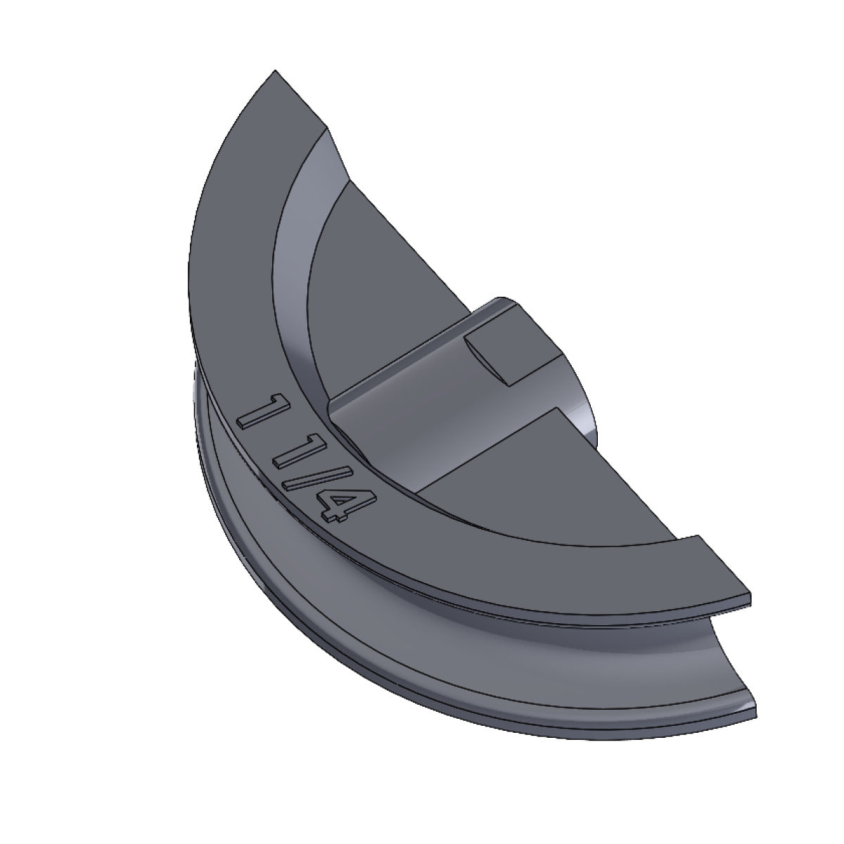 Metallkraft Grauguß-Biegesegment 1 1/4" - Art. 3888065
