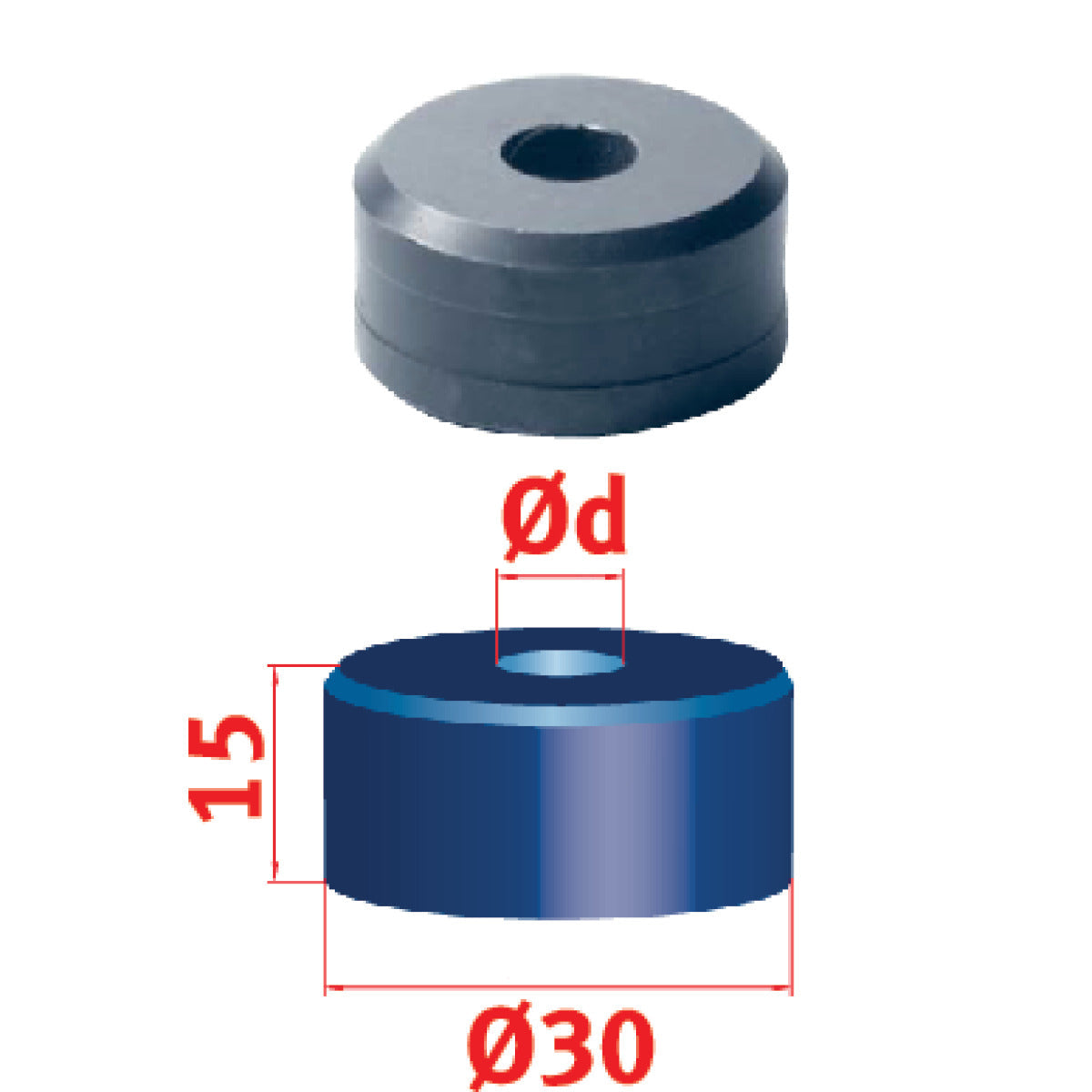 Metallkraft Rundmatrize Nr.30 Ø 4,2 mm - Art. 388934,2
