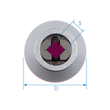 KING TONY Profi-Werkzeuge - 3/8" Werkzeugträger M1-M10 39123010MD